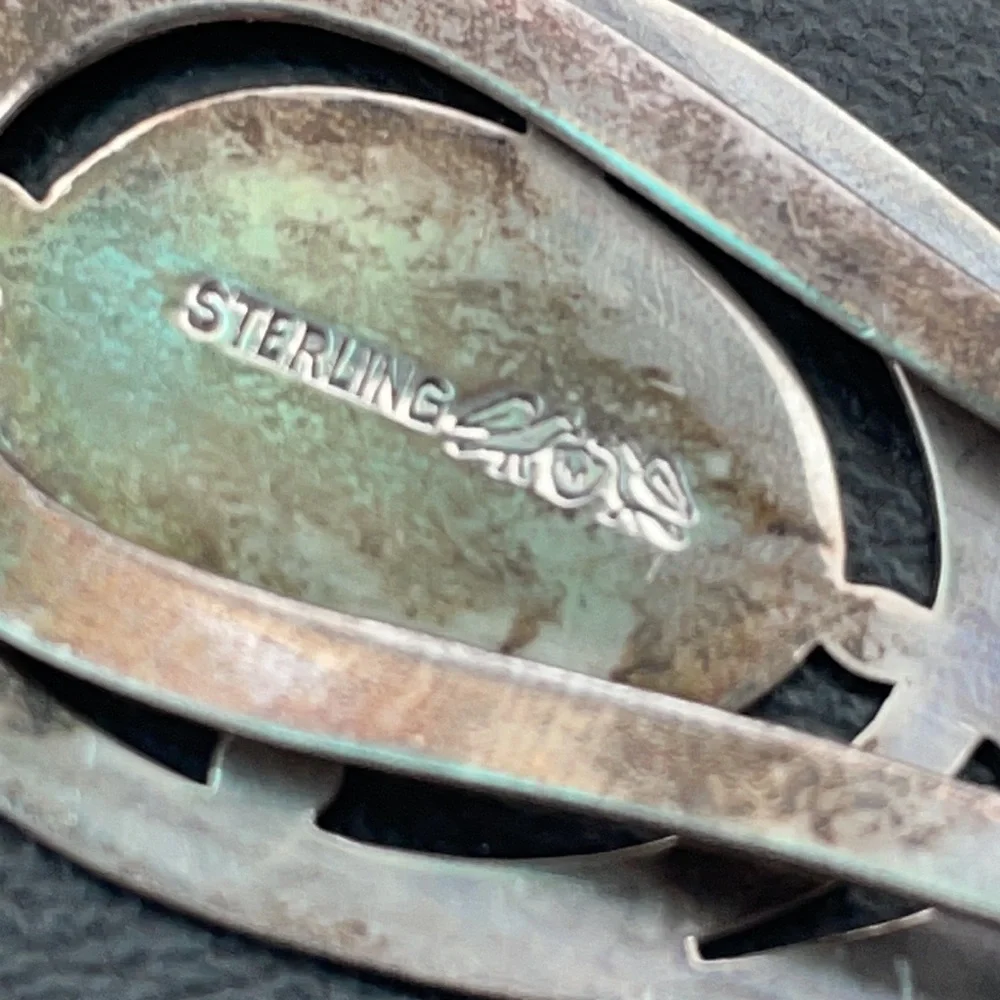 Sterling MONEYCLIP Manchester Silver Co. Fine Jewelry Money Clip. 109 yrs old!